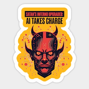 AI Satan Sticker